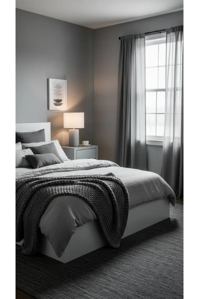 Monochrome Bedroom