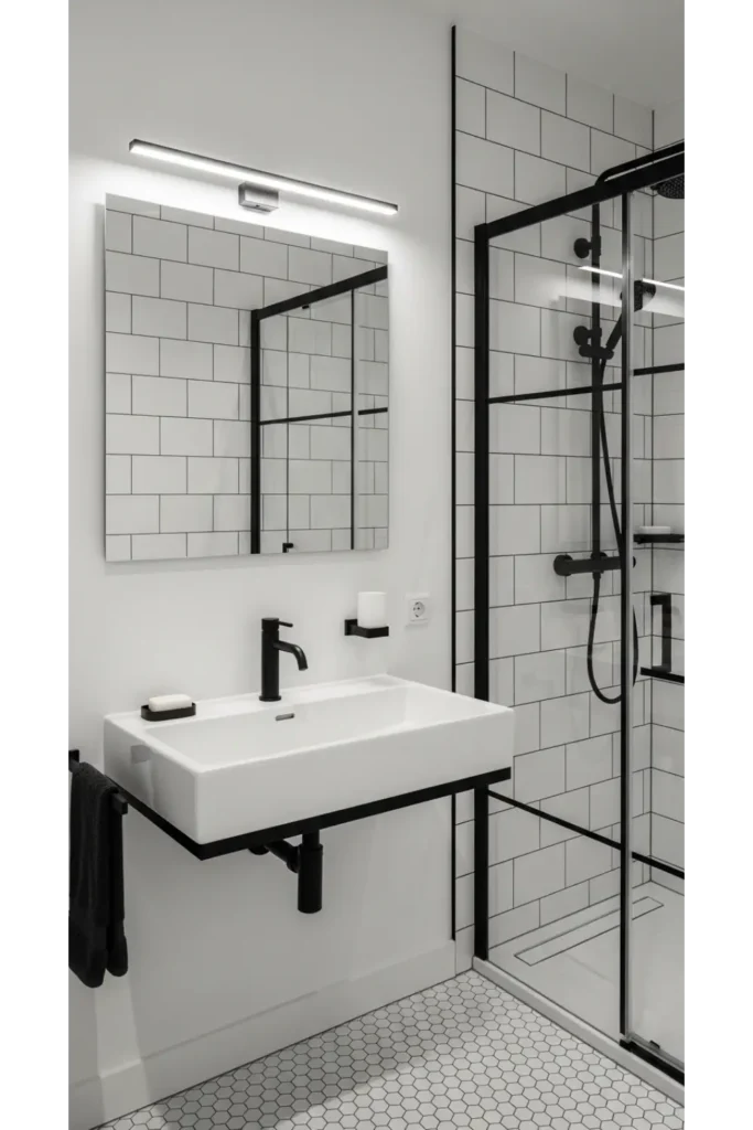 Monochrome modern look