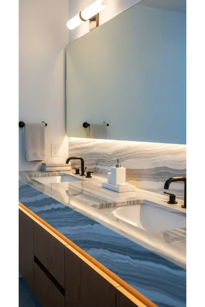 Natural Stone Countertop Vanity