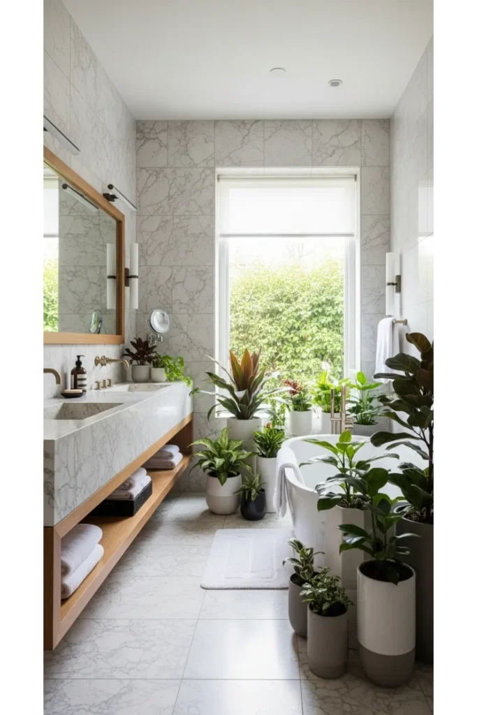 Nature Integrated Bathroom