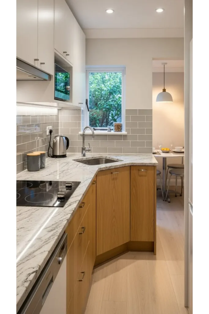 Neutral Countertops With Subtle Texture