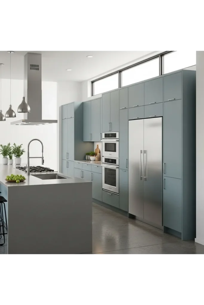  Olive Green Cabinets