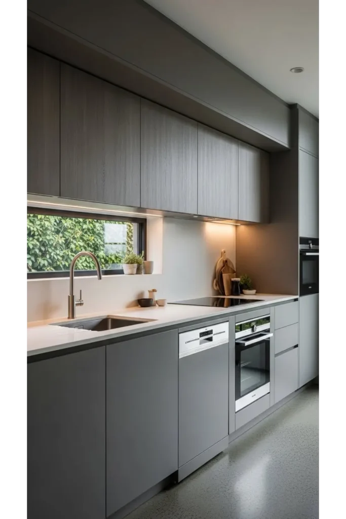 One-Wall Kitchen Simplicity