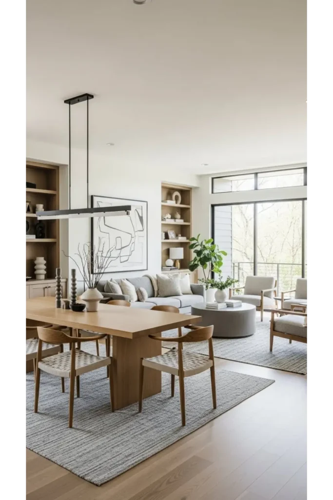 Open Concept Dining Area