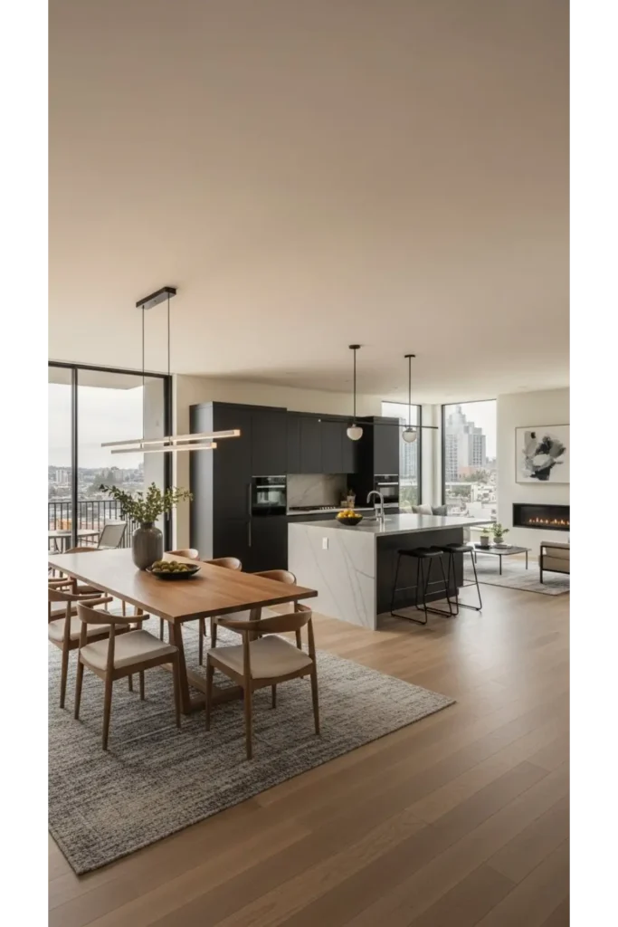 Open Concept Dining Room