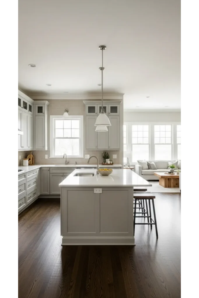 23 Open Kitchen Ideas Blend Style Functionality 2 Open Kitchen Ideas Blend Style Functionality With Central Island