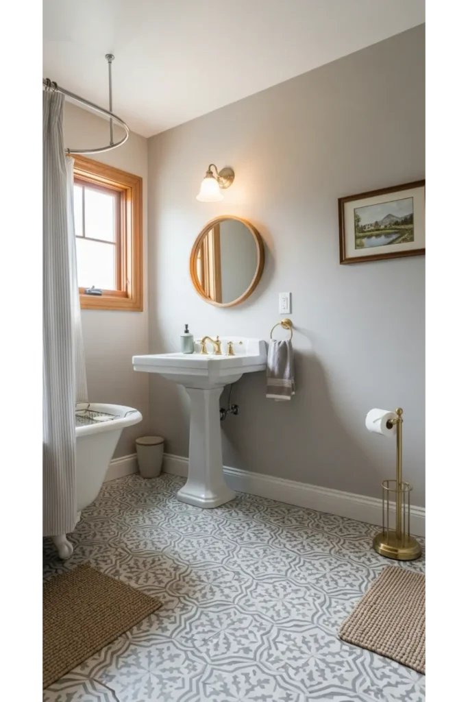 Patterned floor statement