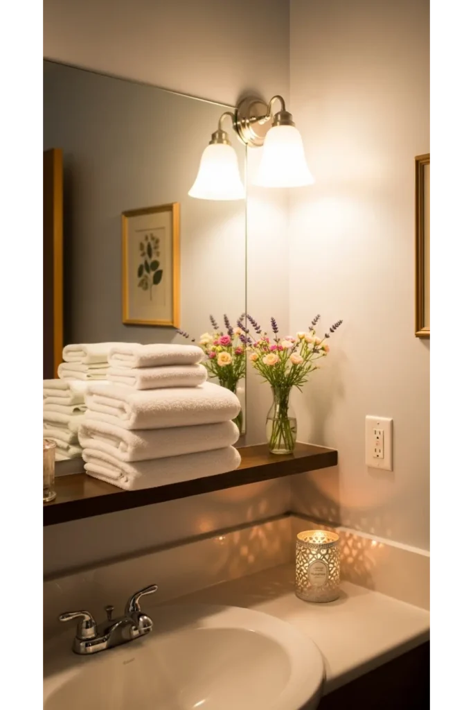 Personal welcome detail