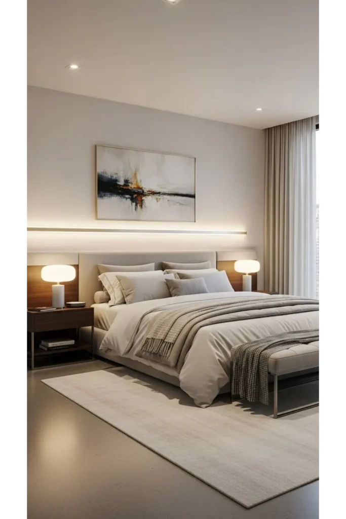 23 Bedroom Designs Combine Comfort Elegance 16 Plush Contemporary Comfort