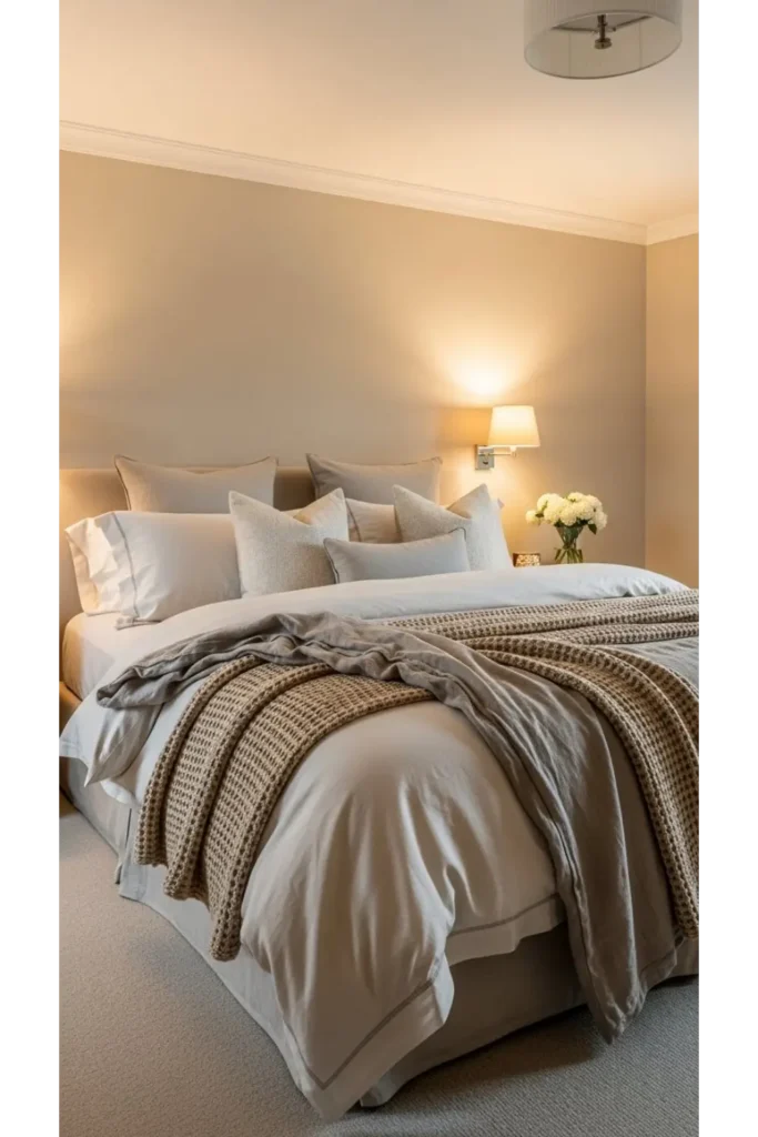 Plush Layered Bedding Sanctuary
