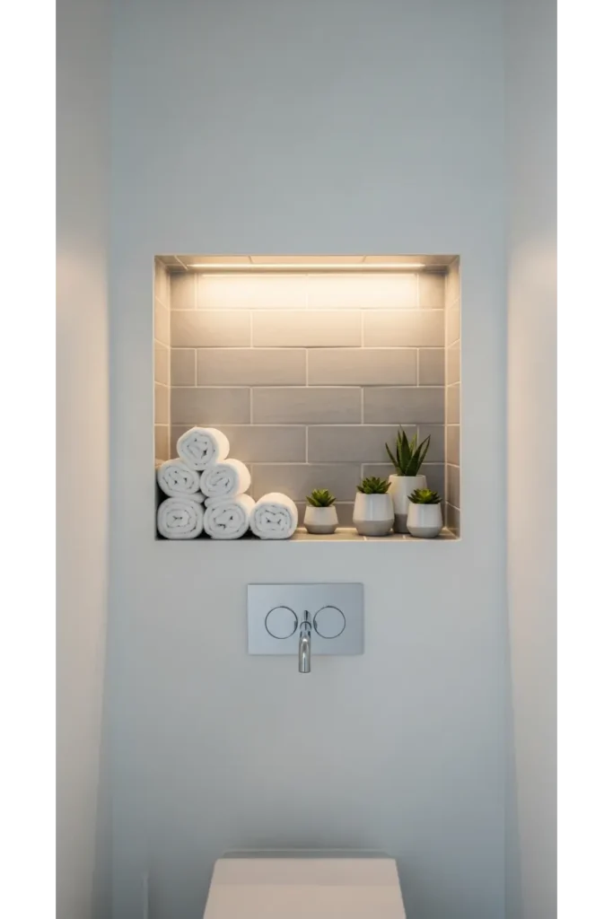 Recessed Storage Niches