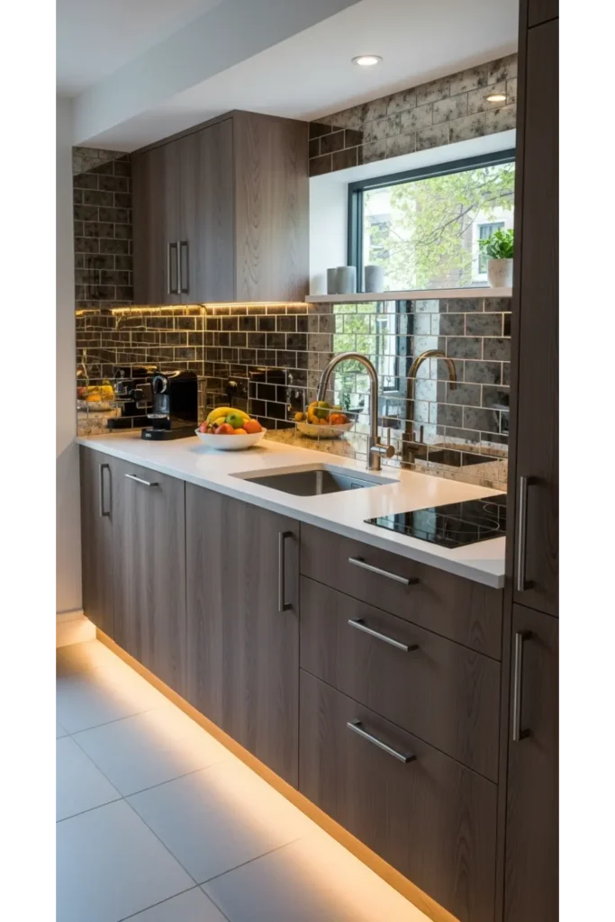 Reflective Backsplash Materials