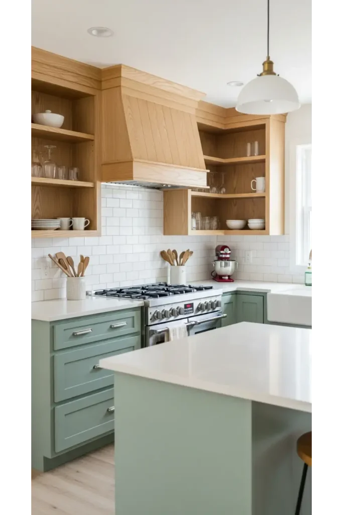 Sage Green Cabinets