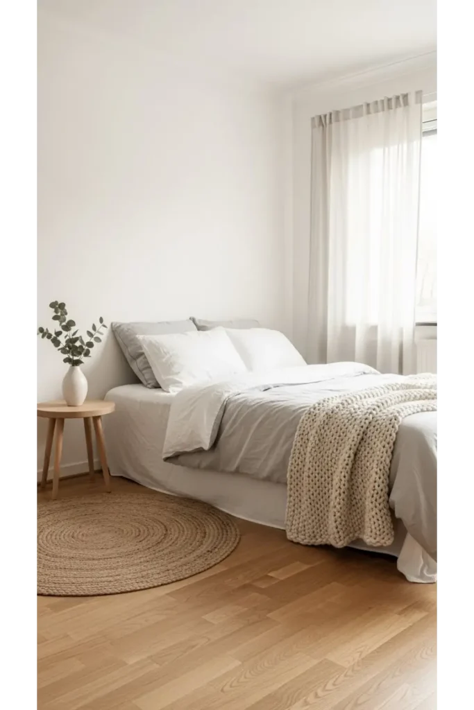  Scandinavian Calm Bedroom