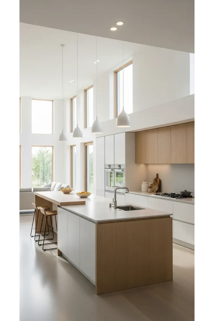 Seamless Open Plan Kitchen Design