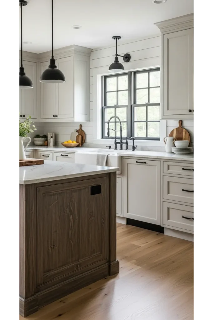  Shaker Cabinets with Modern Hardware