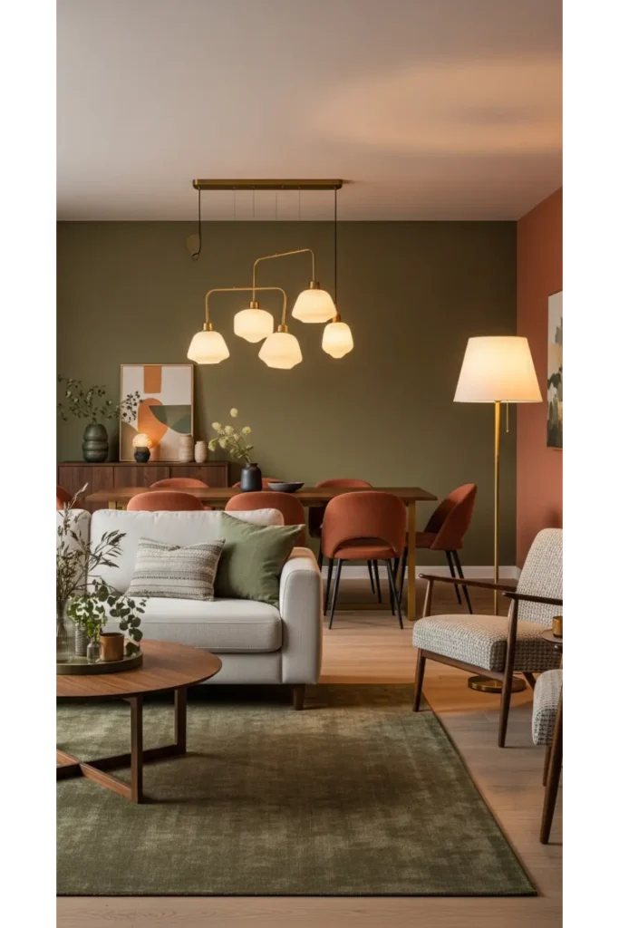 23 Small Living Room Dining Room Combo Layouts 6 Shared Lighting To Unify The Space