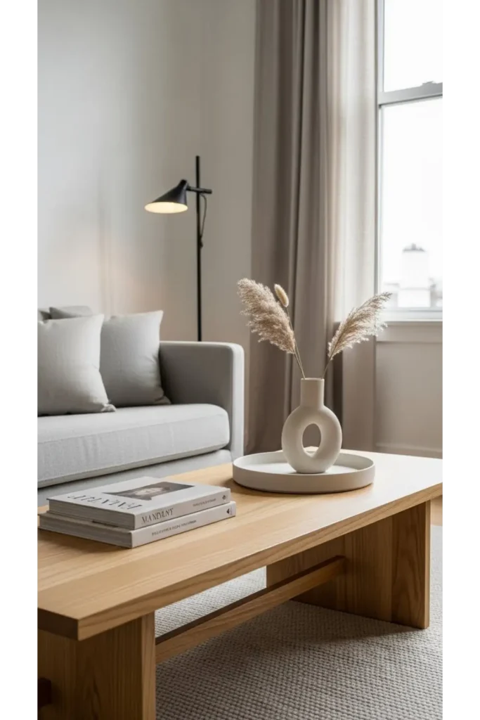 Simple Coffee Table Styling