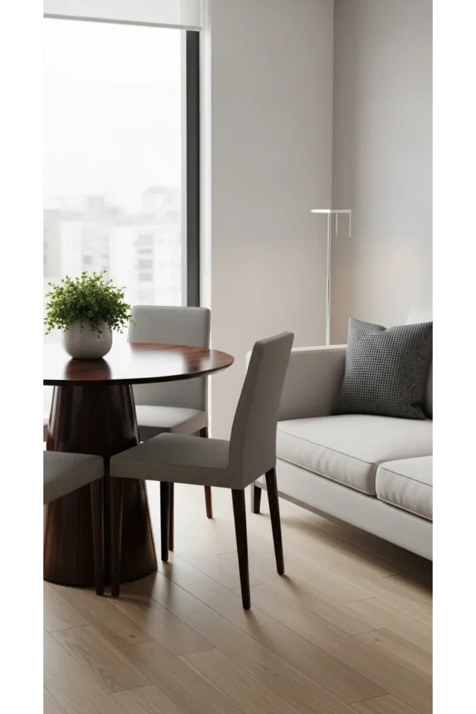 23 Small Living Room Dining Room Combo Layouts 15 Slimline Dining Chairs