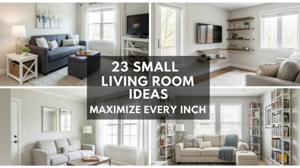Small Living Room Ideas Maximize Every Inch