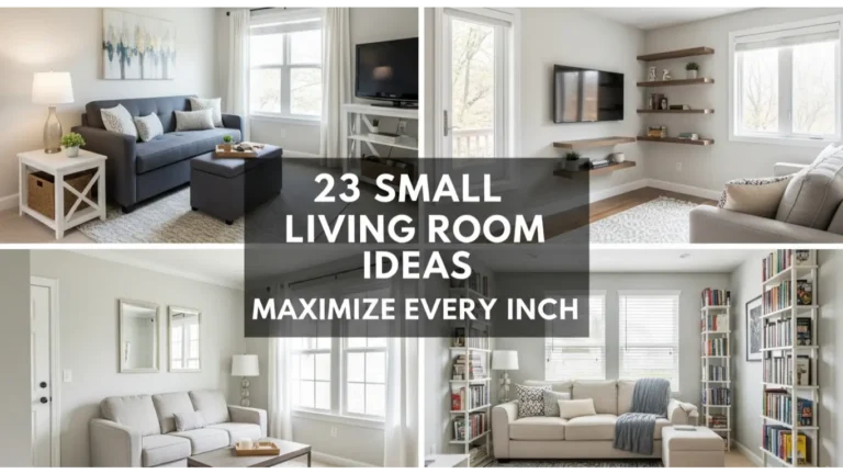 Small Living Room Ideas Maximize Every Inch