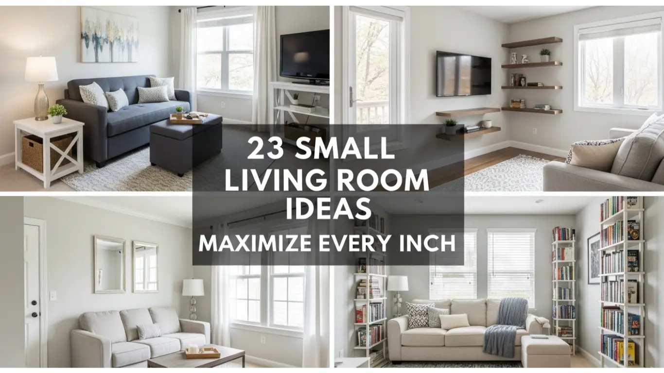 Small Living Room Ideas Maximize Every Inch
