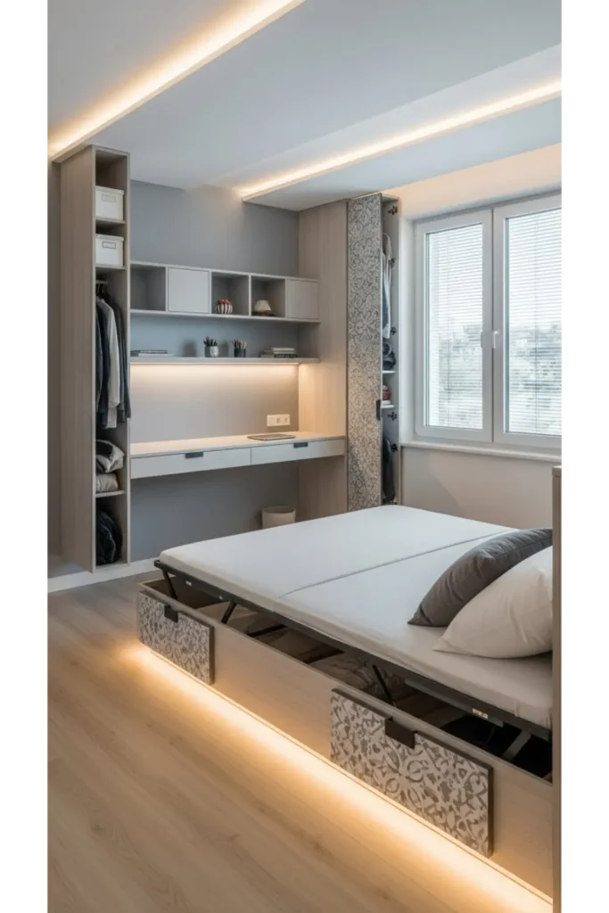 Smart Storage Bedroom
