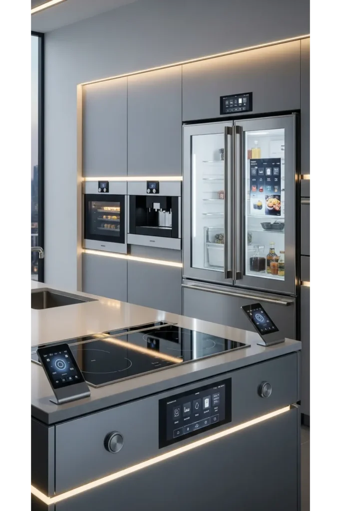 Smart Technology Integrated Kitchens