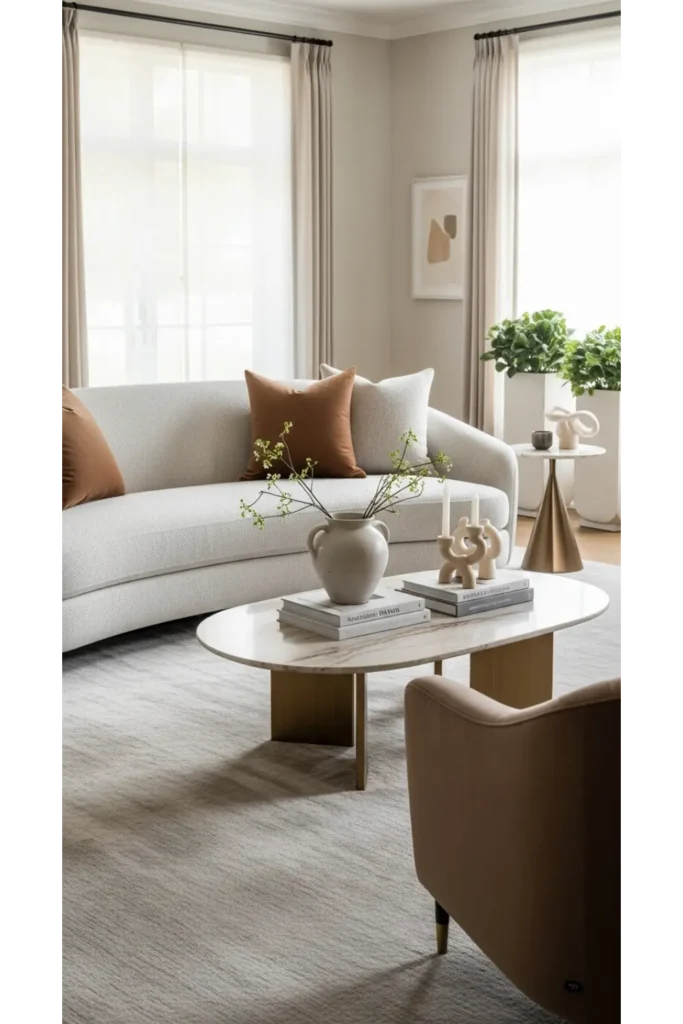 20 Classy Living Room Designs Timeless Elegance 15 Soft Classic Curves and Shapes