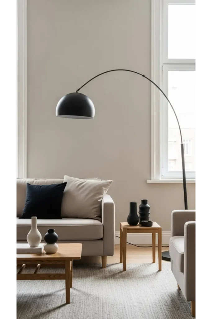 Soft Contrast With Black Accents