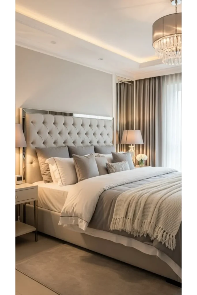 23 Bedroom Designs Combine Comfort Elegance 19 Soft Glam Bedroom