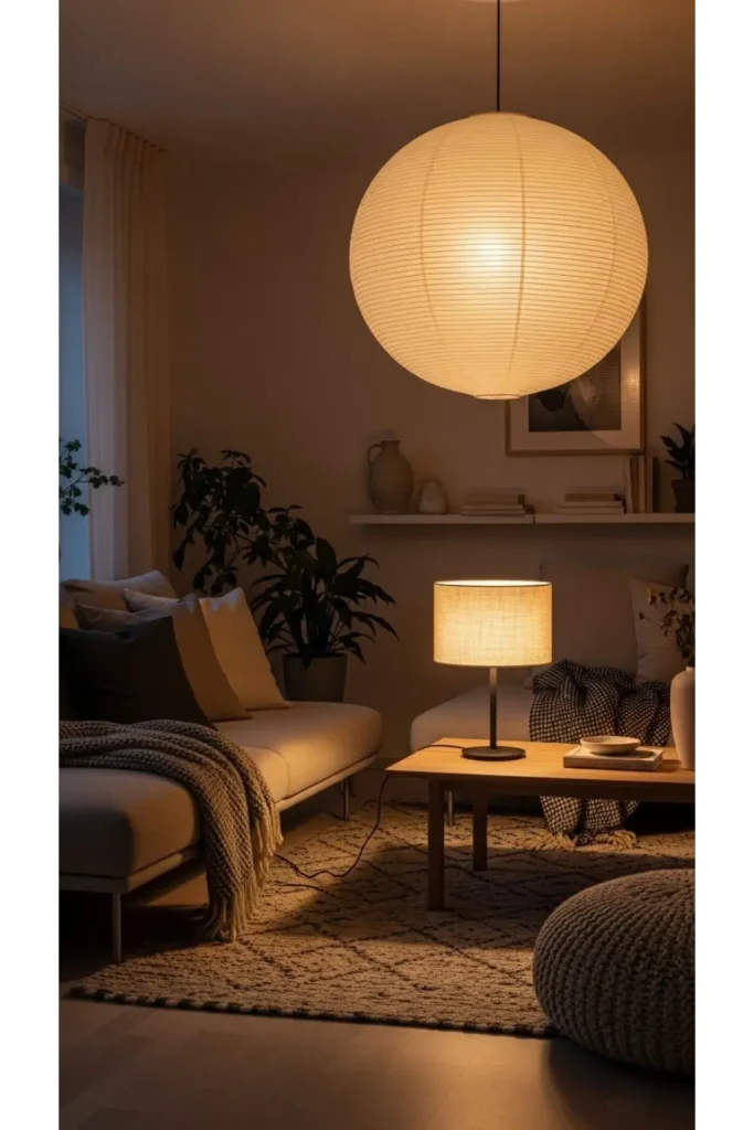 Soft Lighting for Evening Calm