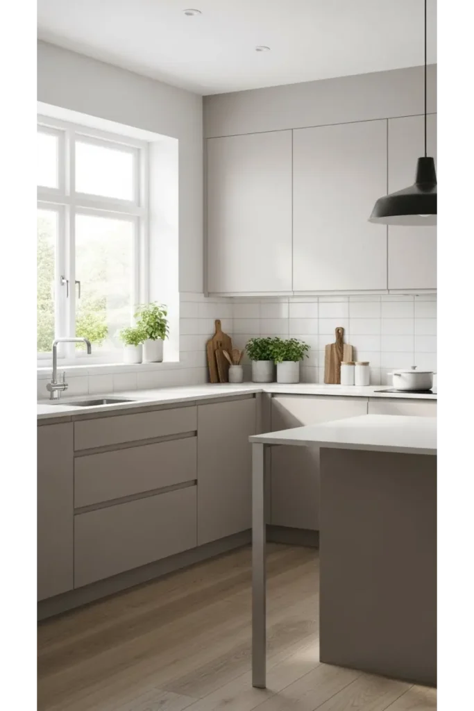 Soft Neutral Cabinets