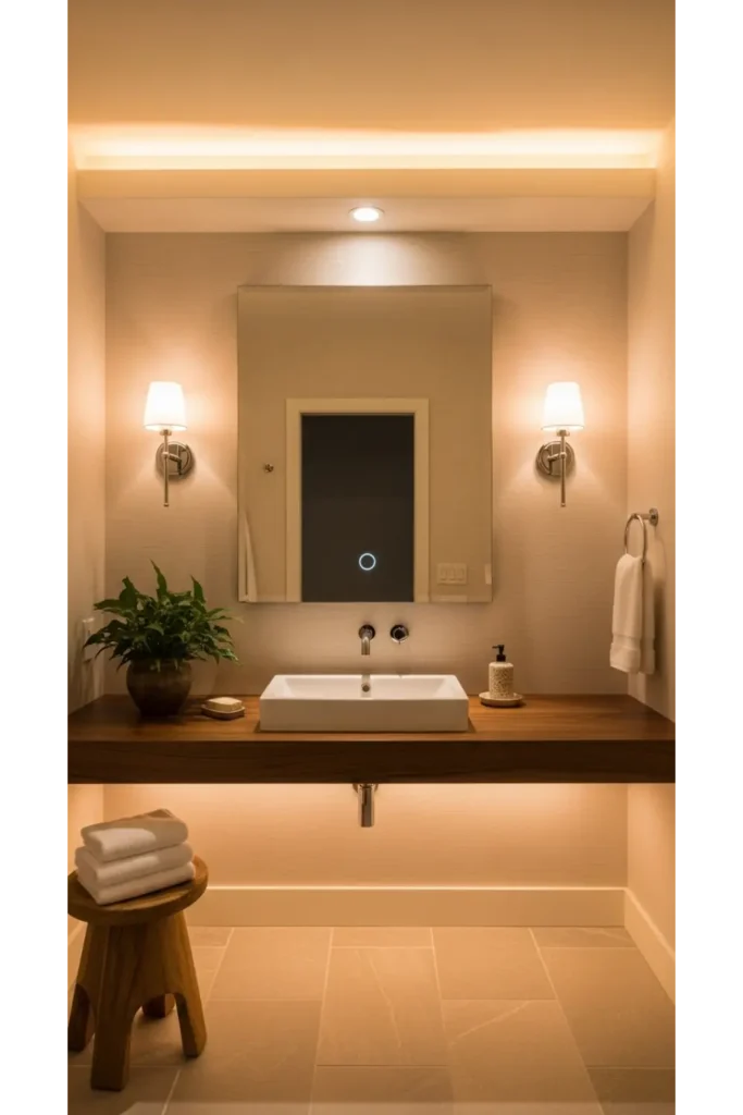 Spa inspired lighting