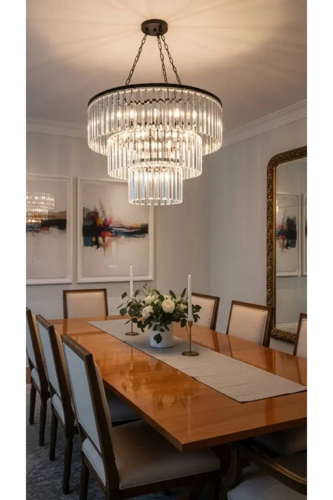 Statement Lighting Dining Room