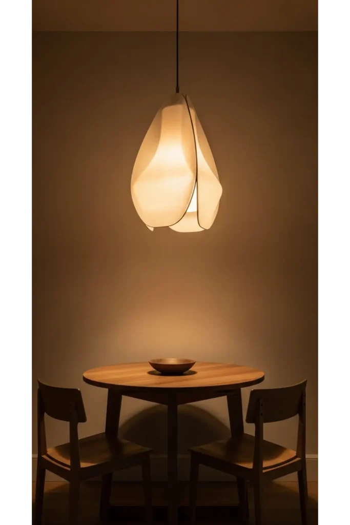 Statement lighting as a focal point