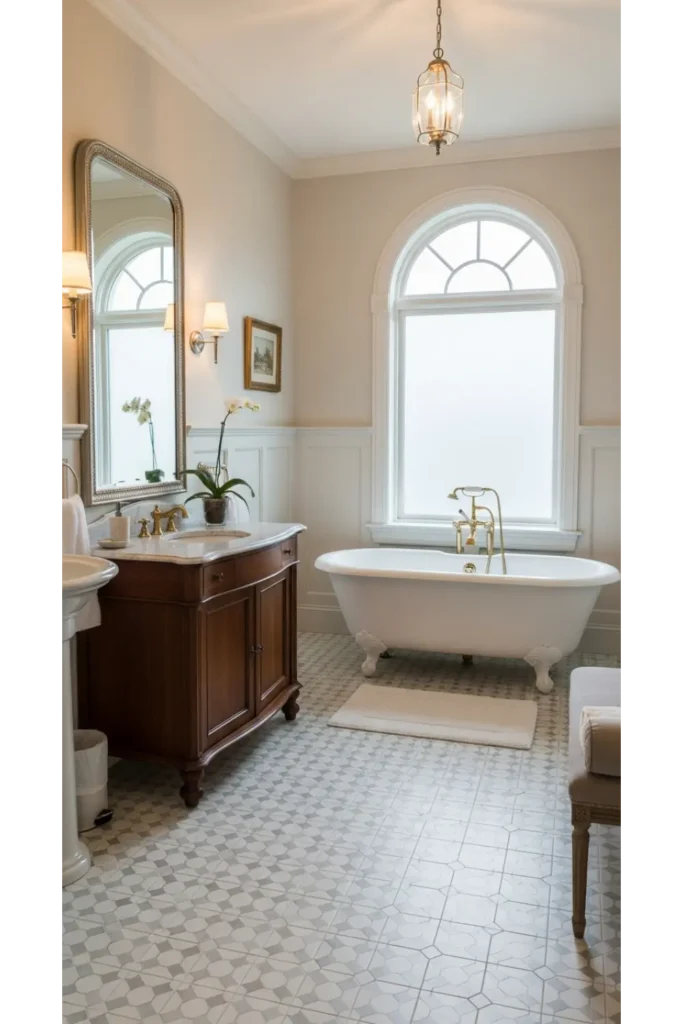 Subtle Patterned Floor Tiles