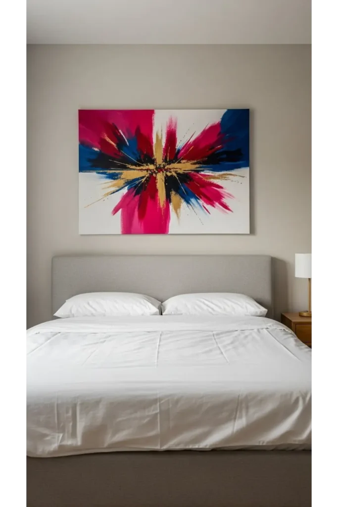 Subtle Statement Bedroom