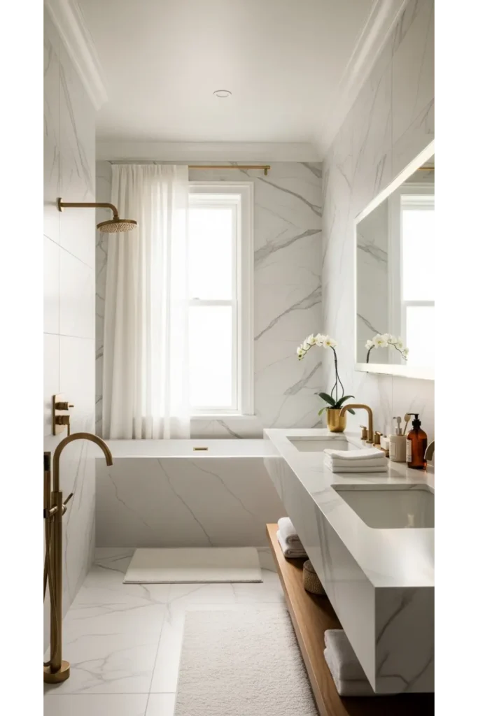 Timeless Marble Retreat