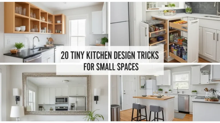 Tiny Kitchen Design Tricks