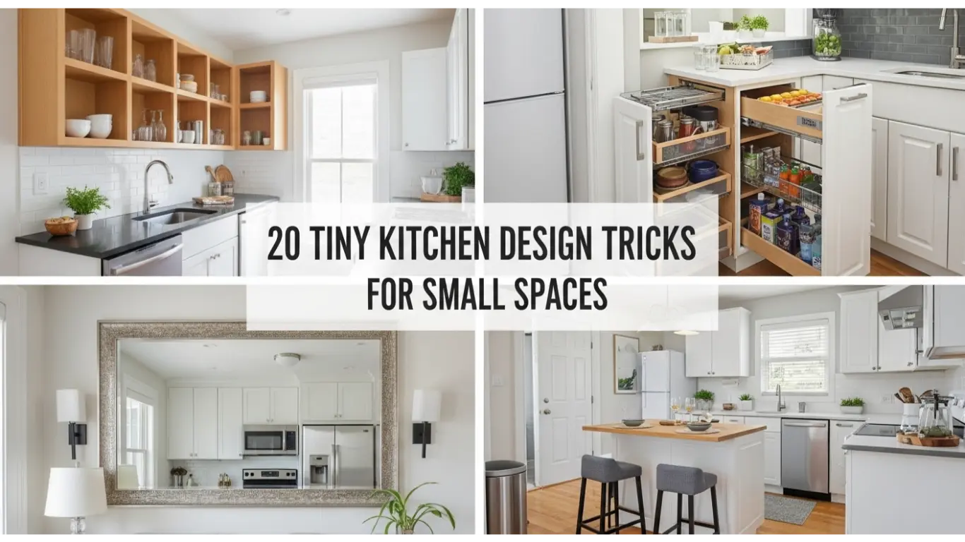 Tiny Kitchen Design Tricks