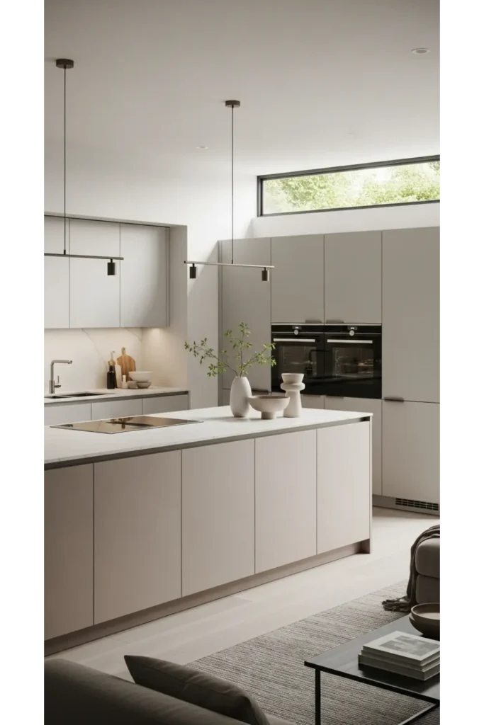 Tonal Layered Cabinet Finishes