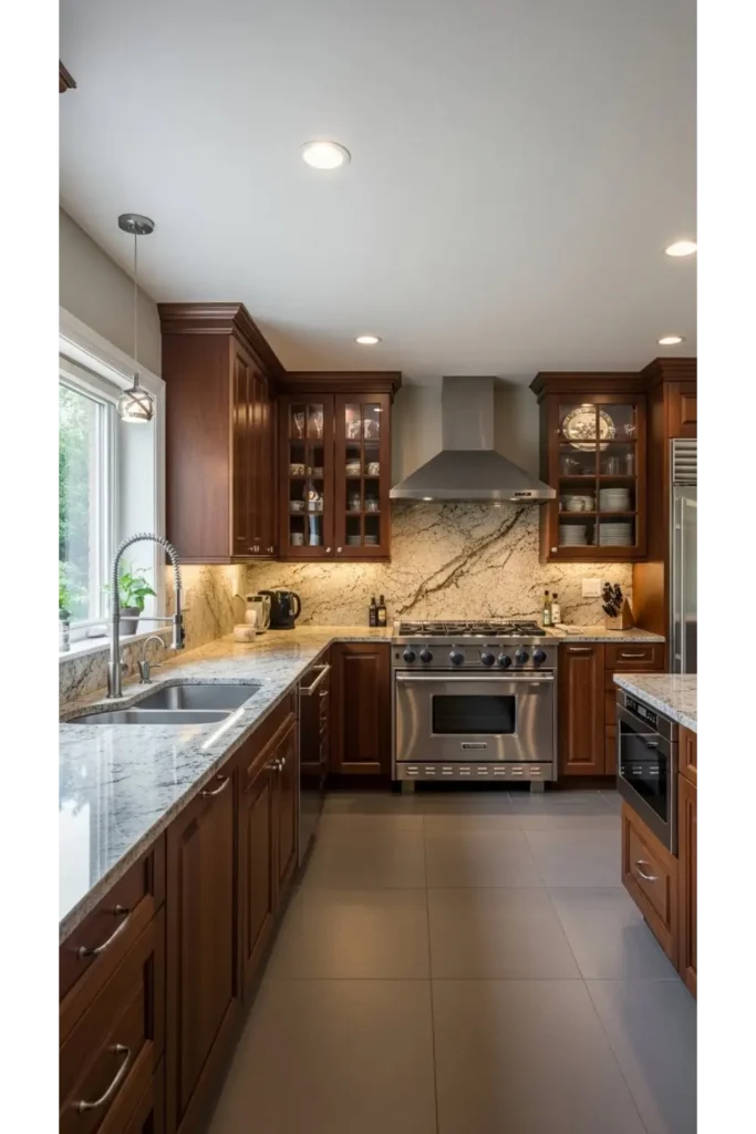  U-Shaped Kitchen Efficiency