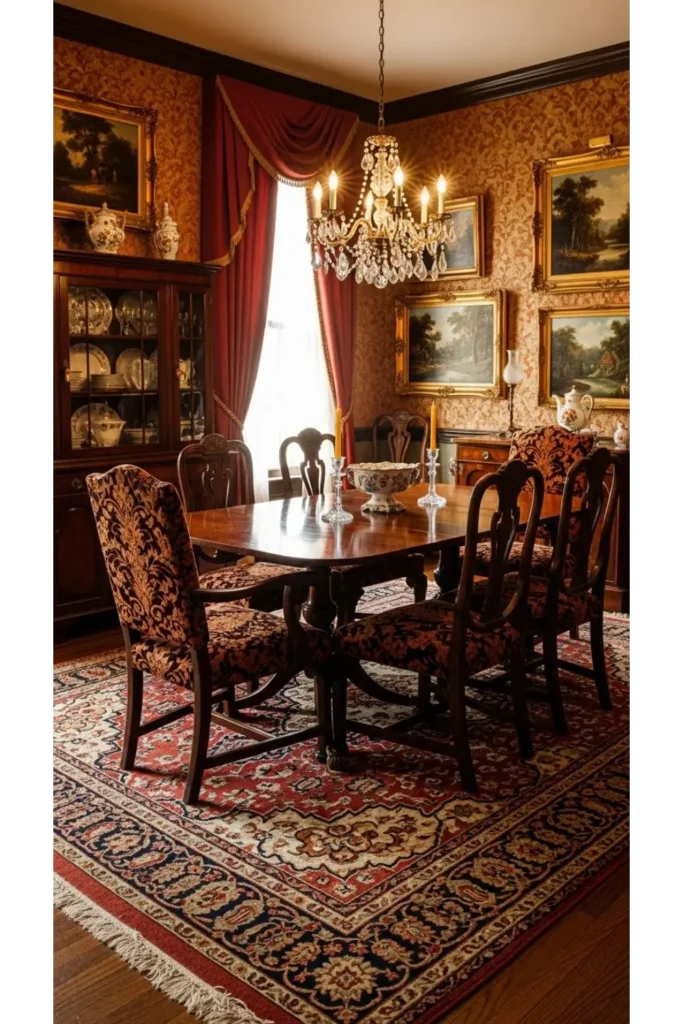 Vintage Inspired Dining Room
