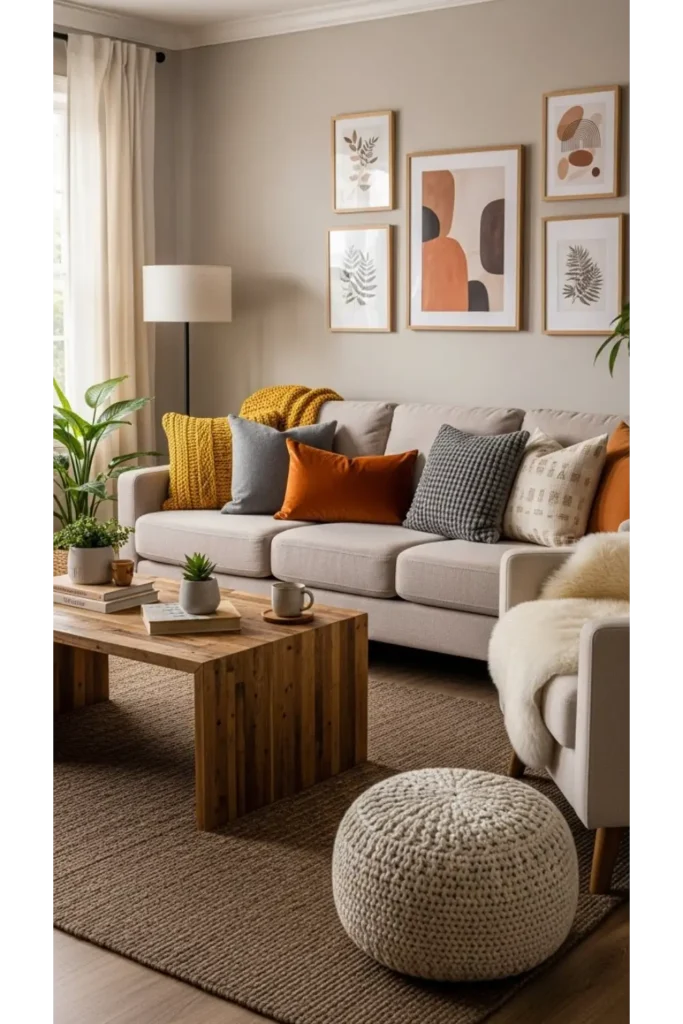 Warm Color Accents That Add Life