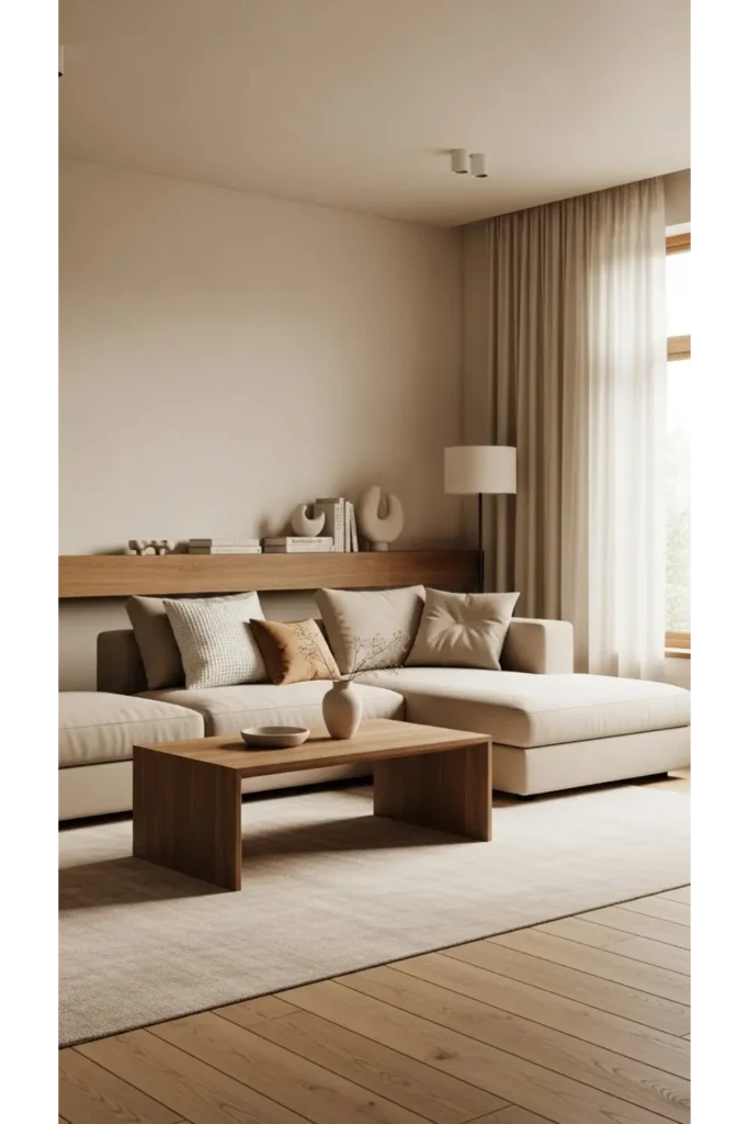 Warm Minimalist Living