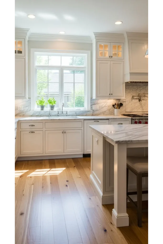 Warm White Cabinets