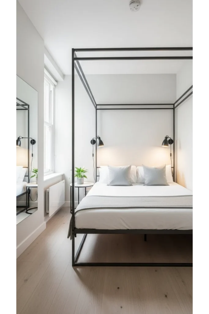Why modern design works so well with canopy beds