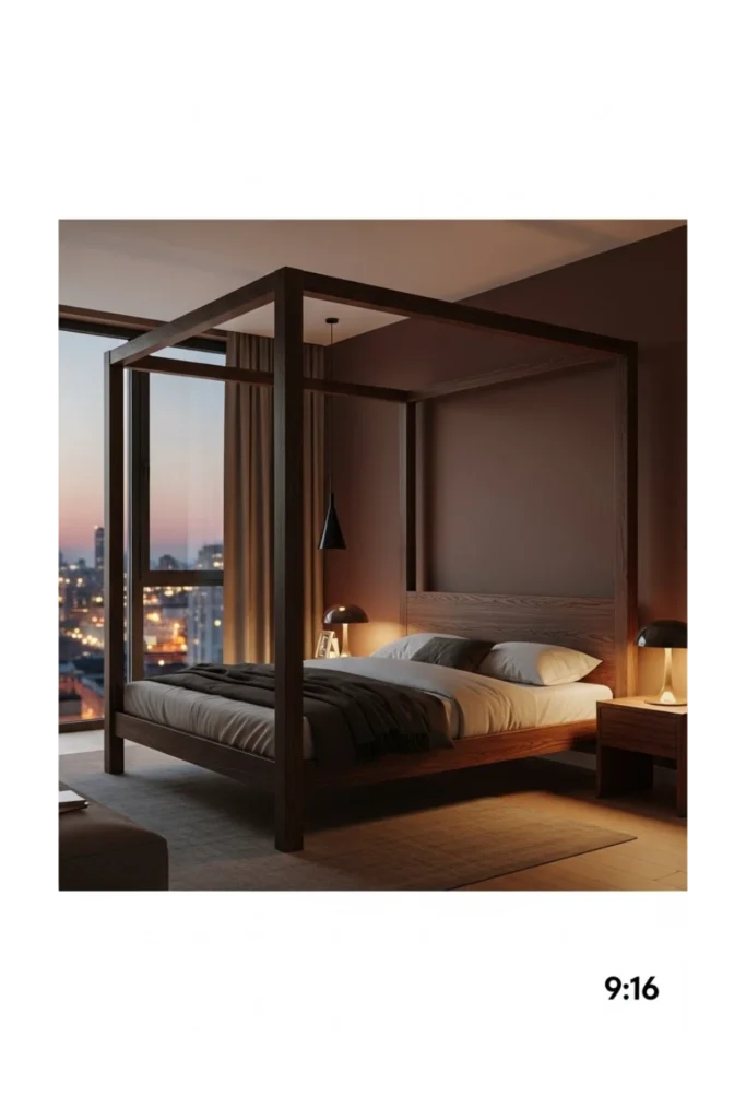 Why pink works so well with canopy beds