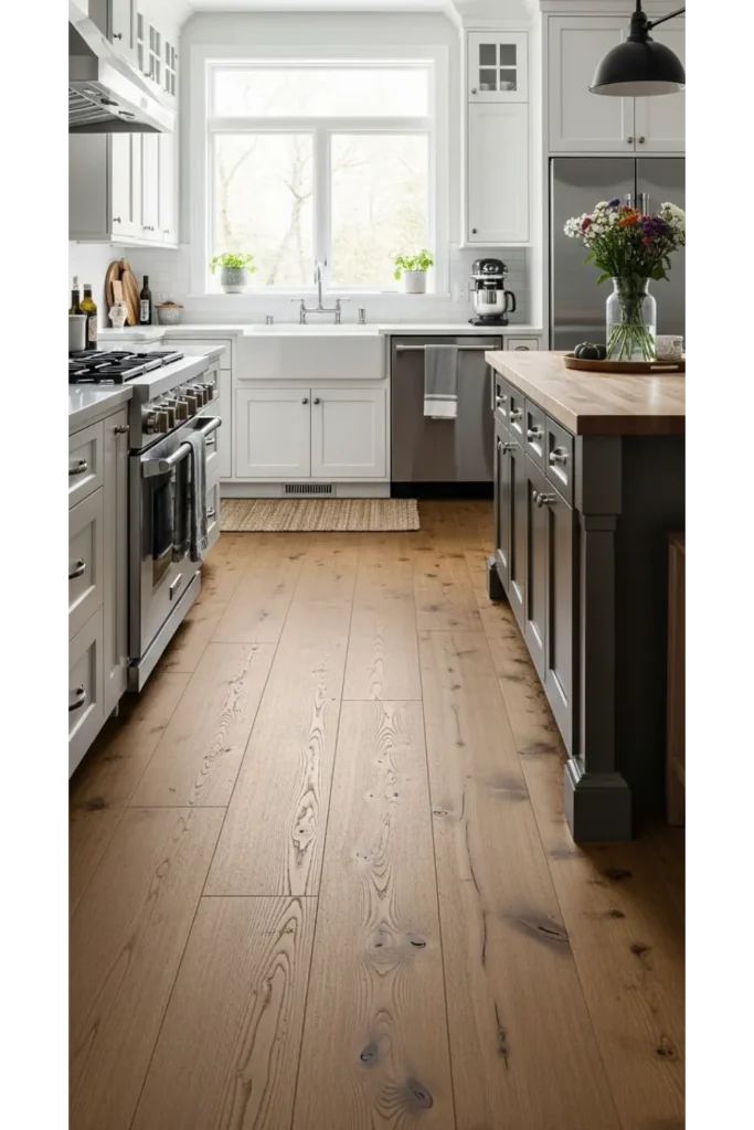 Wide Plank Wood Flooring